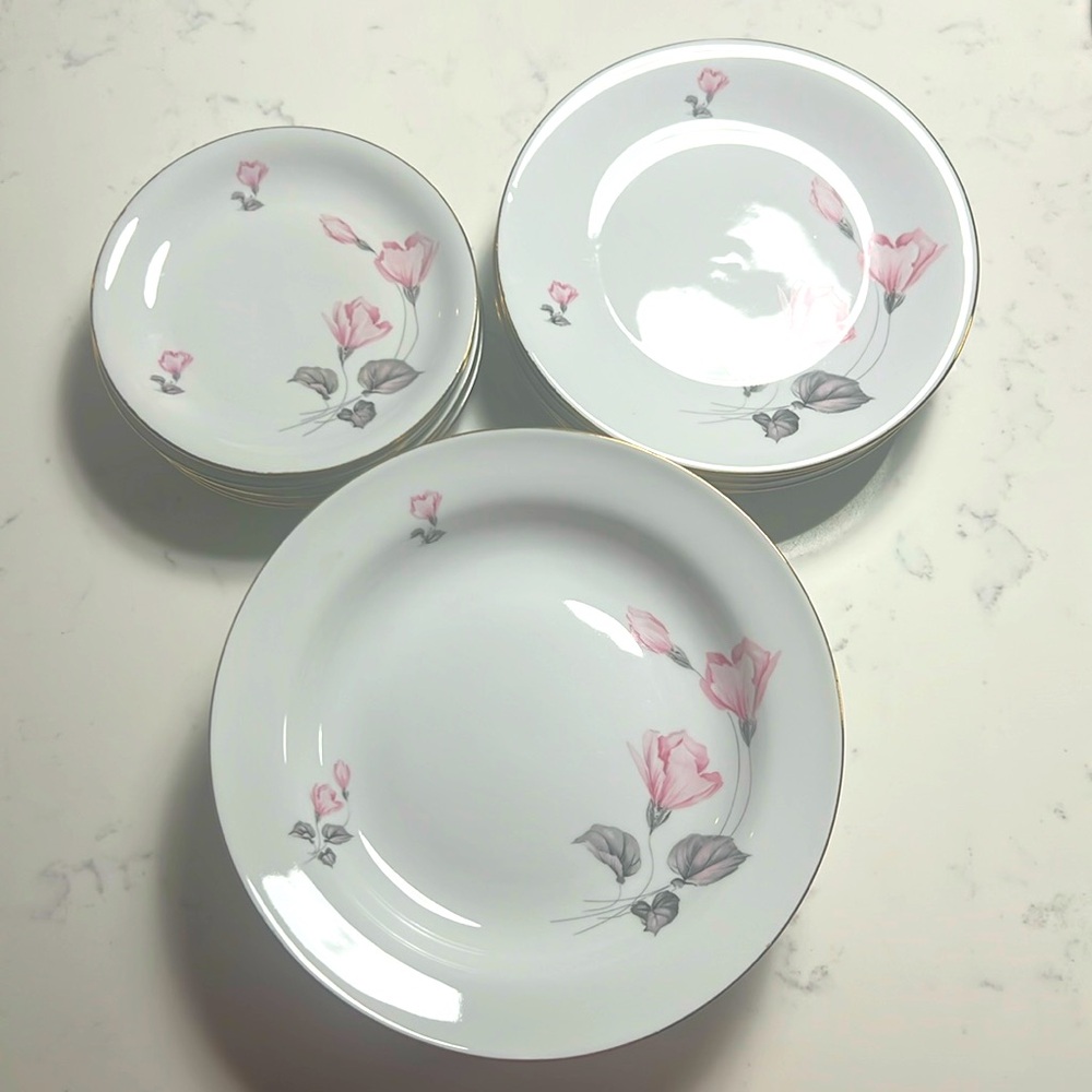 Bavaria Winterling Vintage Porcelain Dishes from Germany